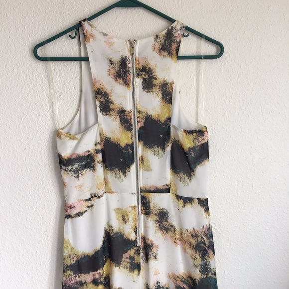 Bar III Geo Print Long Dress - Picture 3 of 3